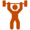 Weight Lifting Symbol